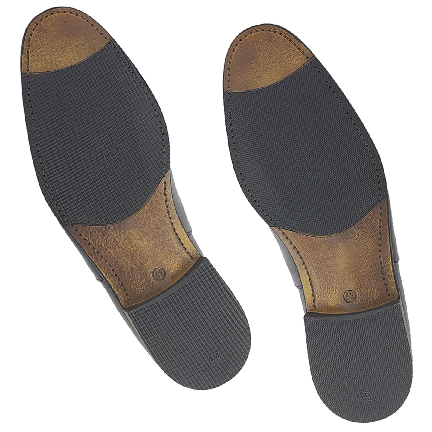 Χειροποίητα Bit Loafer Παπούτσια Δερμάτινα Μαύρα 760 BLACK