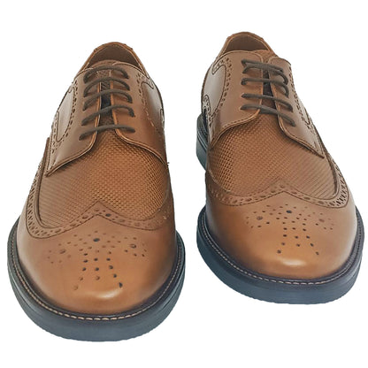 Handmade Leather Lace Ups Tampa Shoes 622 TABAC
