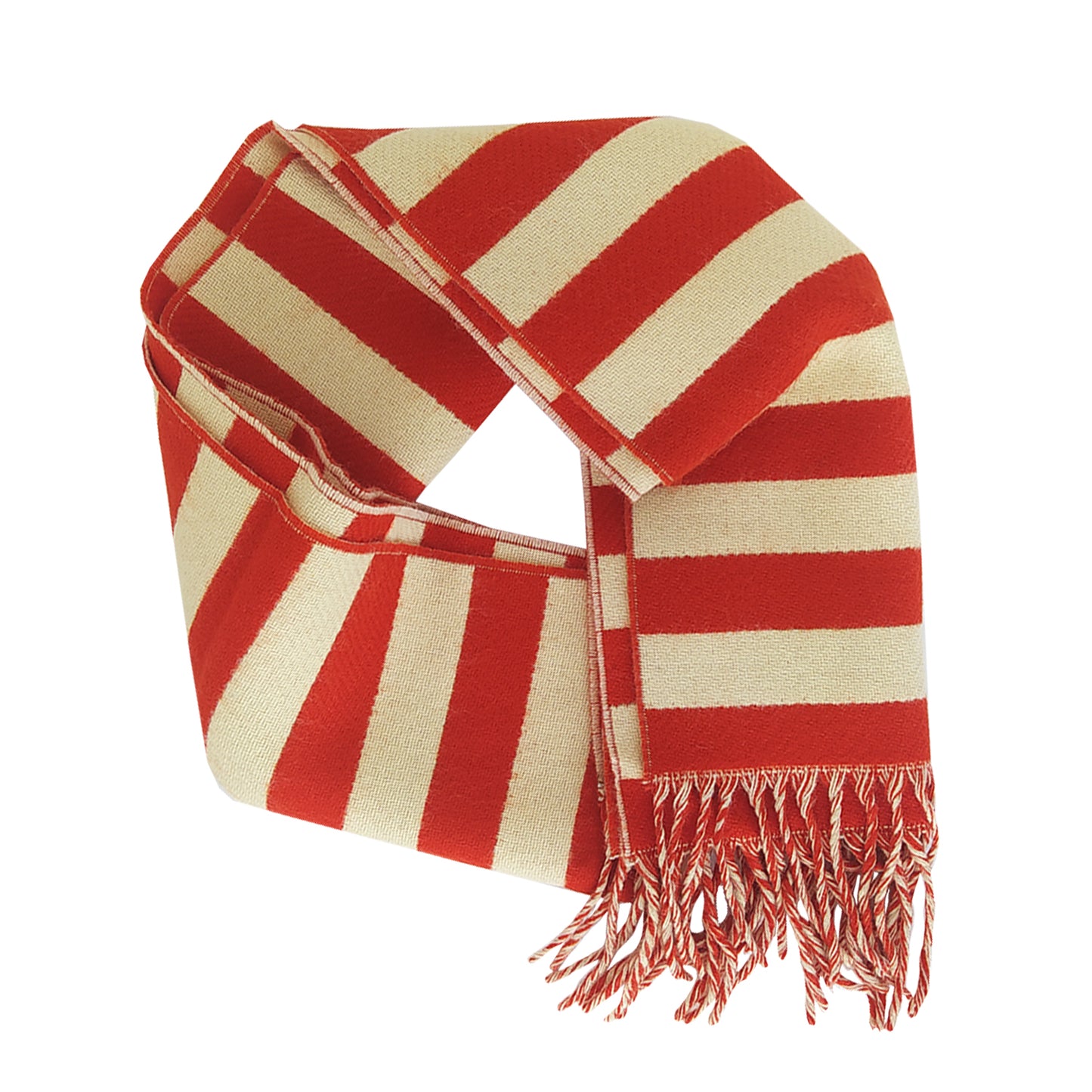 Striped Scarf Red 050105003 RED
