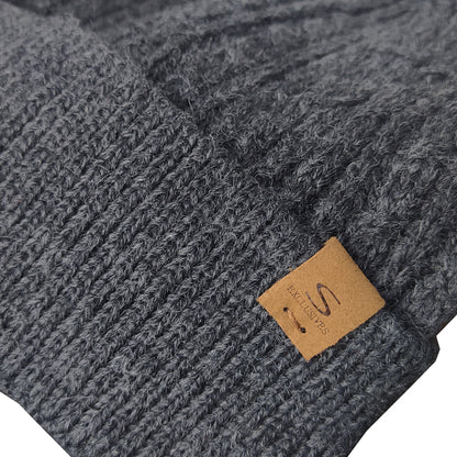 Gray Knitted Cap 111147 GRAY
