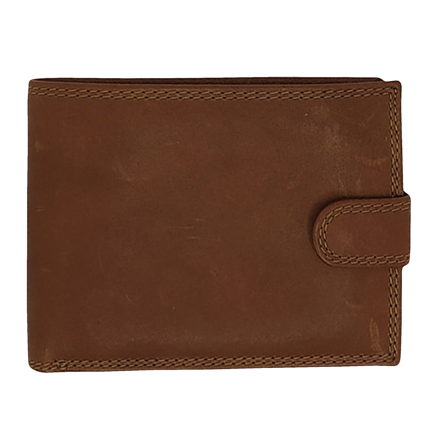 Coffee Leather Wallet VT 819 TANL