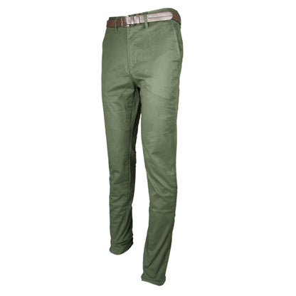 Παντελόνι Semi - Slim Fit  Chino Πράσινο CHARLIE 001 GREEN