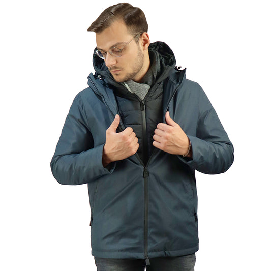 Jacket Blue with integrated vest 22W DA002 05