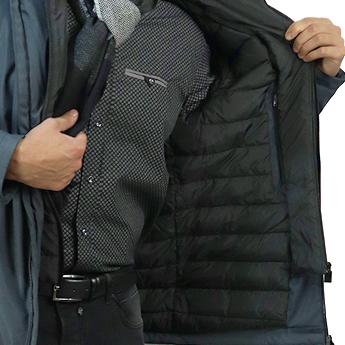 Jacket Blue with integrated vest 22W DA002 05