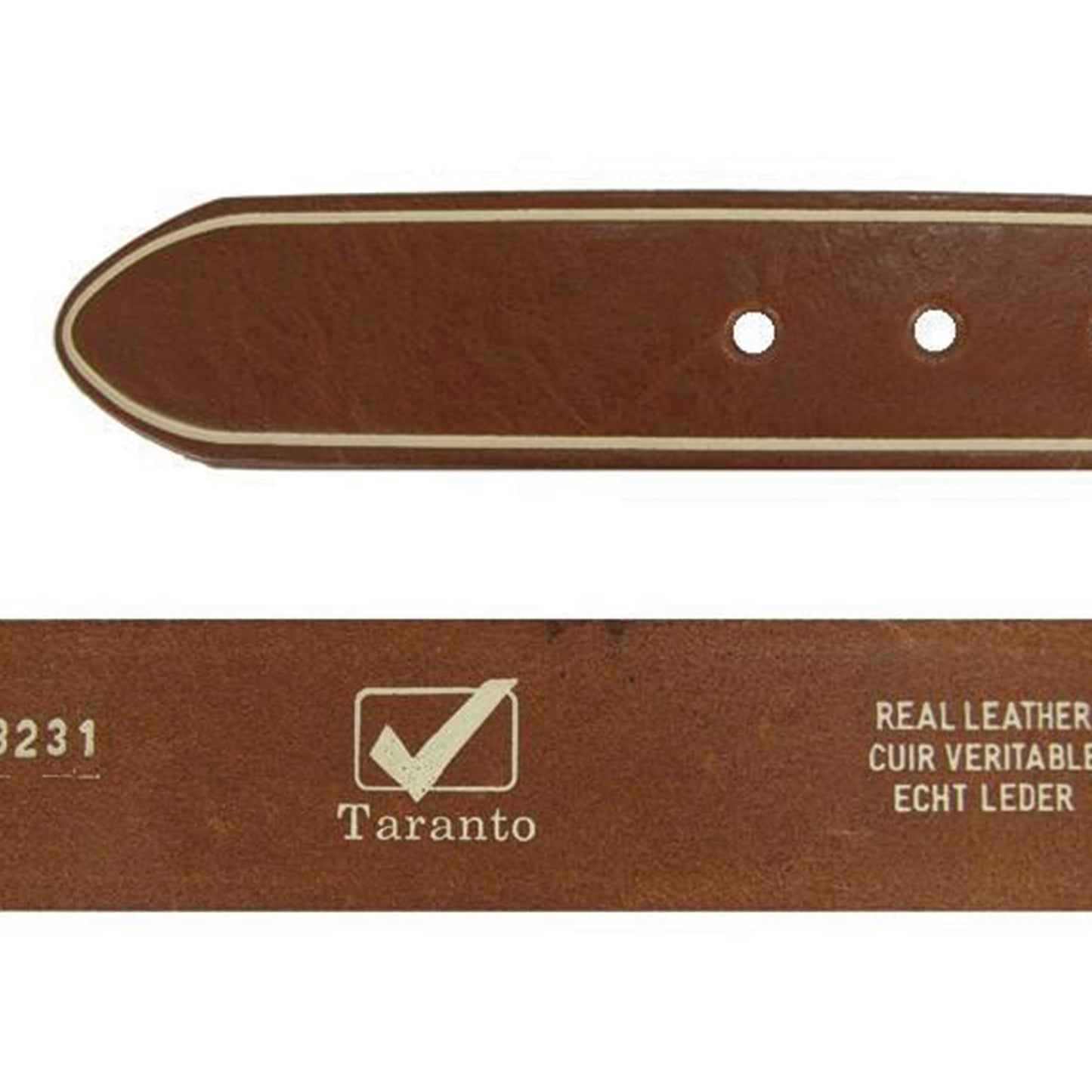 Brown Leather Belt 420330003-3231c