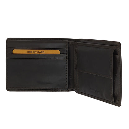 Coffee Leather Wallet VT 819 TAN