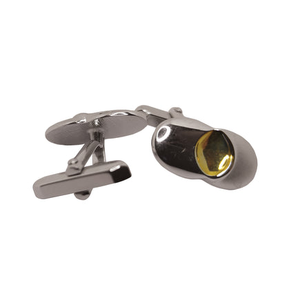 Silver / Gold Colored Cufflinks 0600017-90