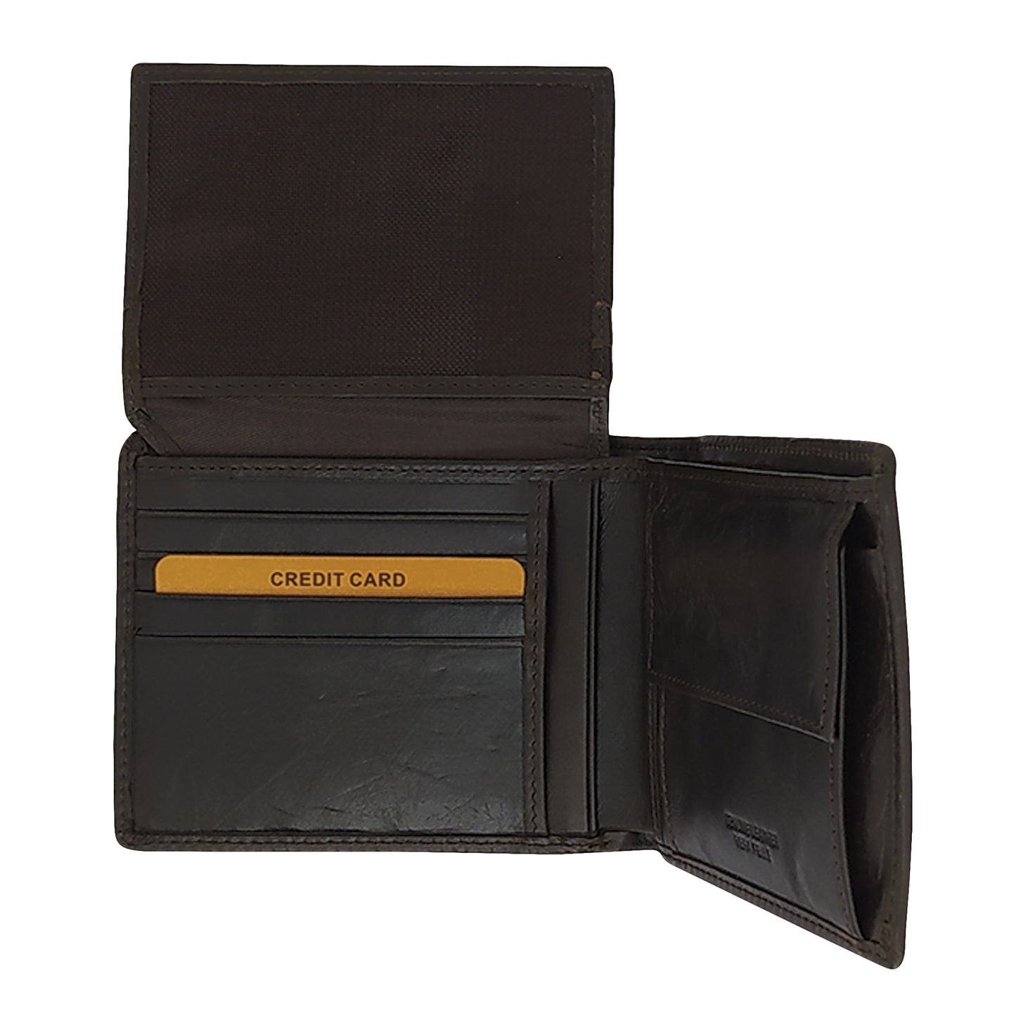 Coffee Leather Wallet VT 819 TAN