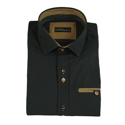 Black Slim 6600/06 shirt