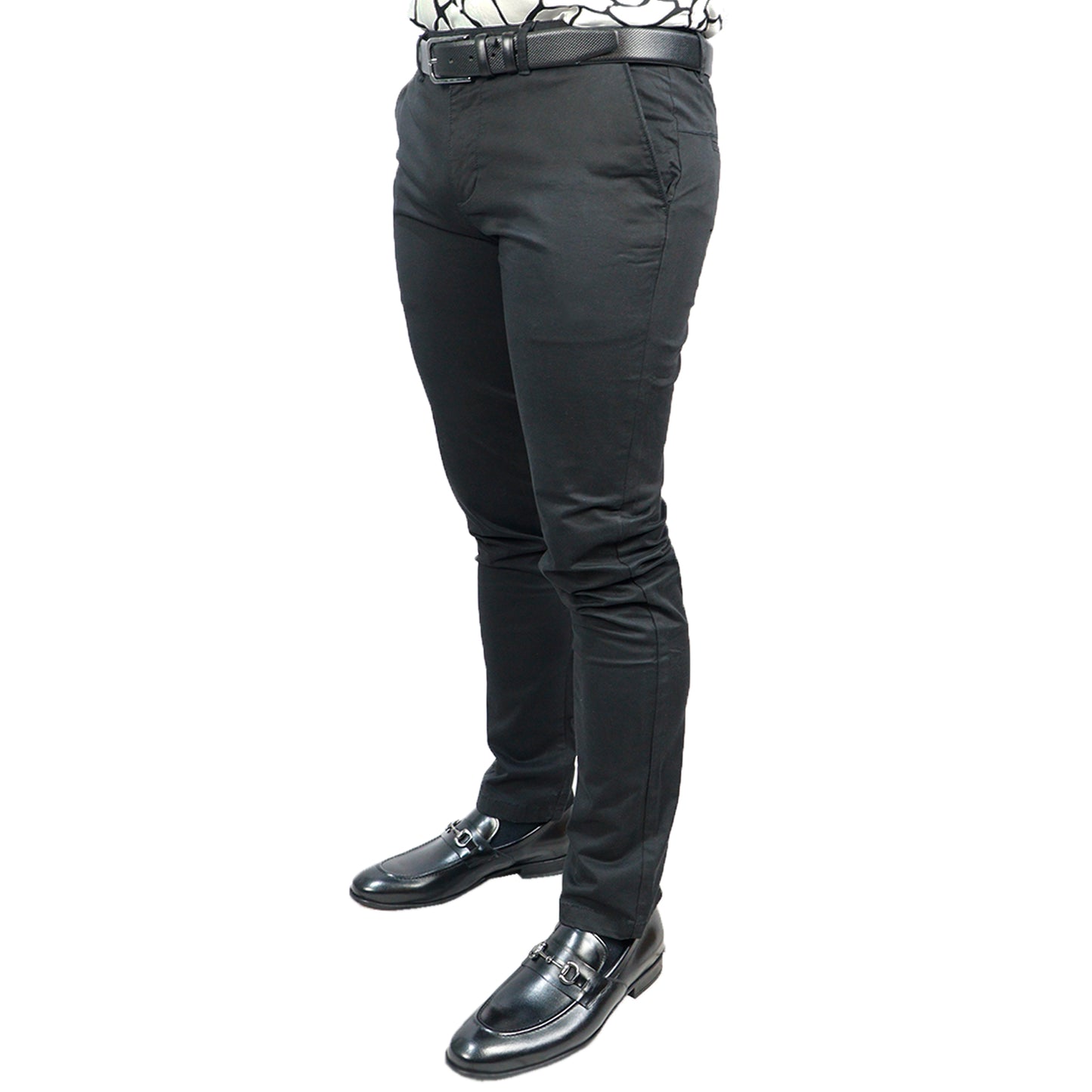 Παντελόνι Chino Μαύρο CHARLIE BLACK