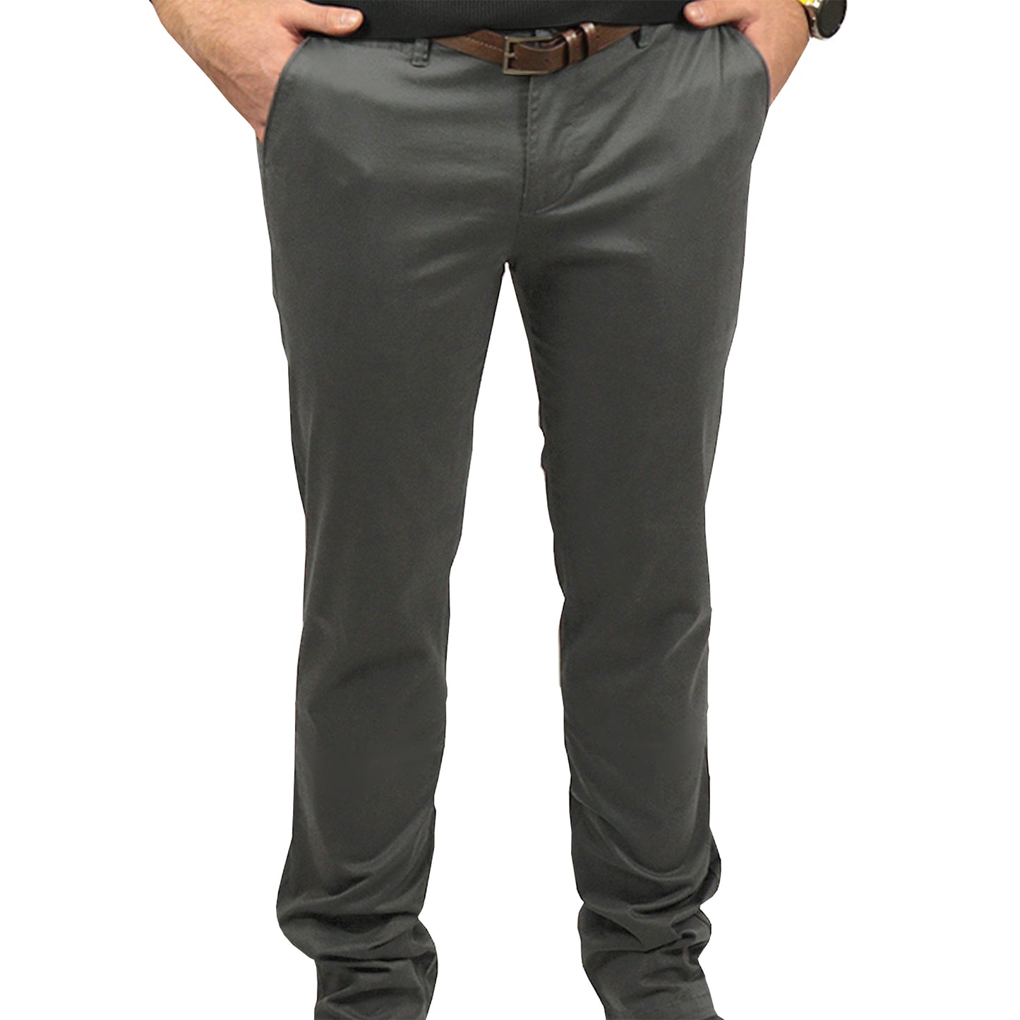 Pants Chino Semi - Slim Fit Gray CHARLIE 005 GRAYD
