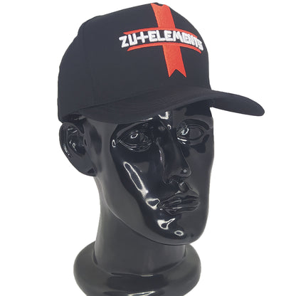 Καπέλο Jockey Zu Elements Μαύρο ZU0069 BLACK