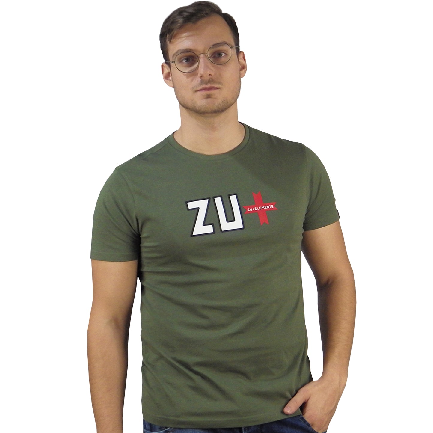 Khaki T-Shirt ZU0336
